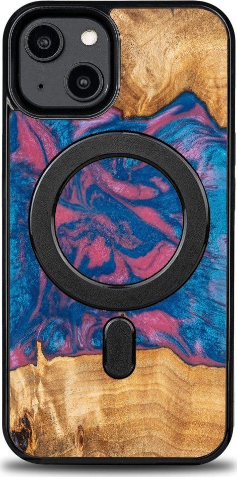 BeWood Etui Bewood Unique na iPhone 14 - Neons - Vegas z MagSafe