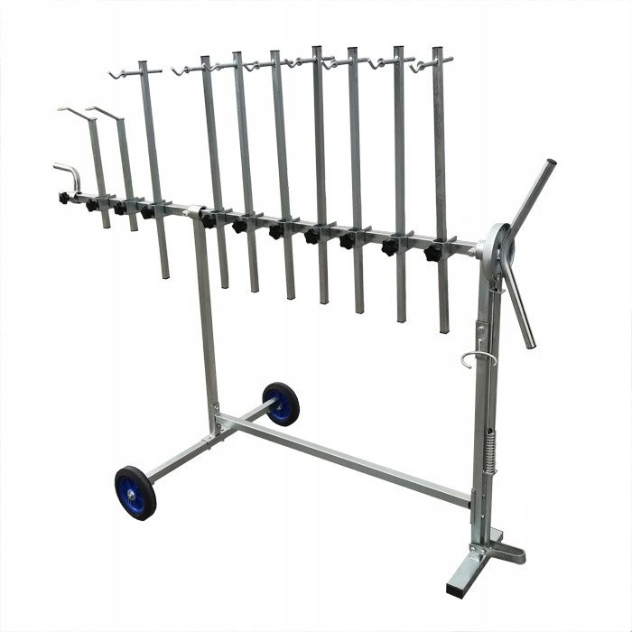 Obrotowy stojak lakierniczy 10 ramion SL2