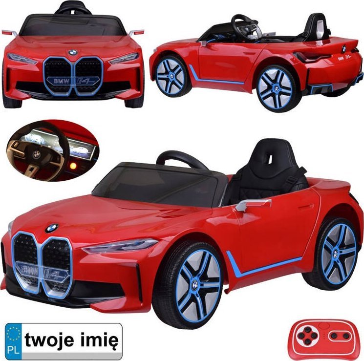 Jokomisiada Autko na akumulator elektryczne BMW i4 dla dziecka pilot PA0310 CZ
