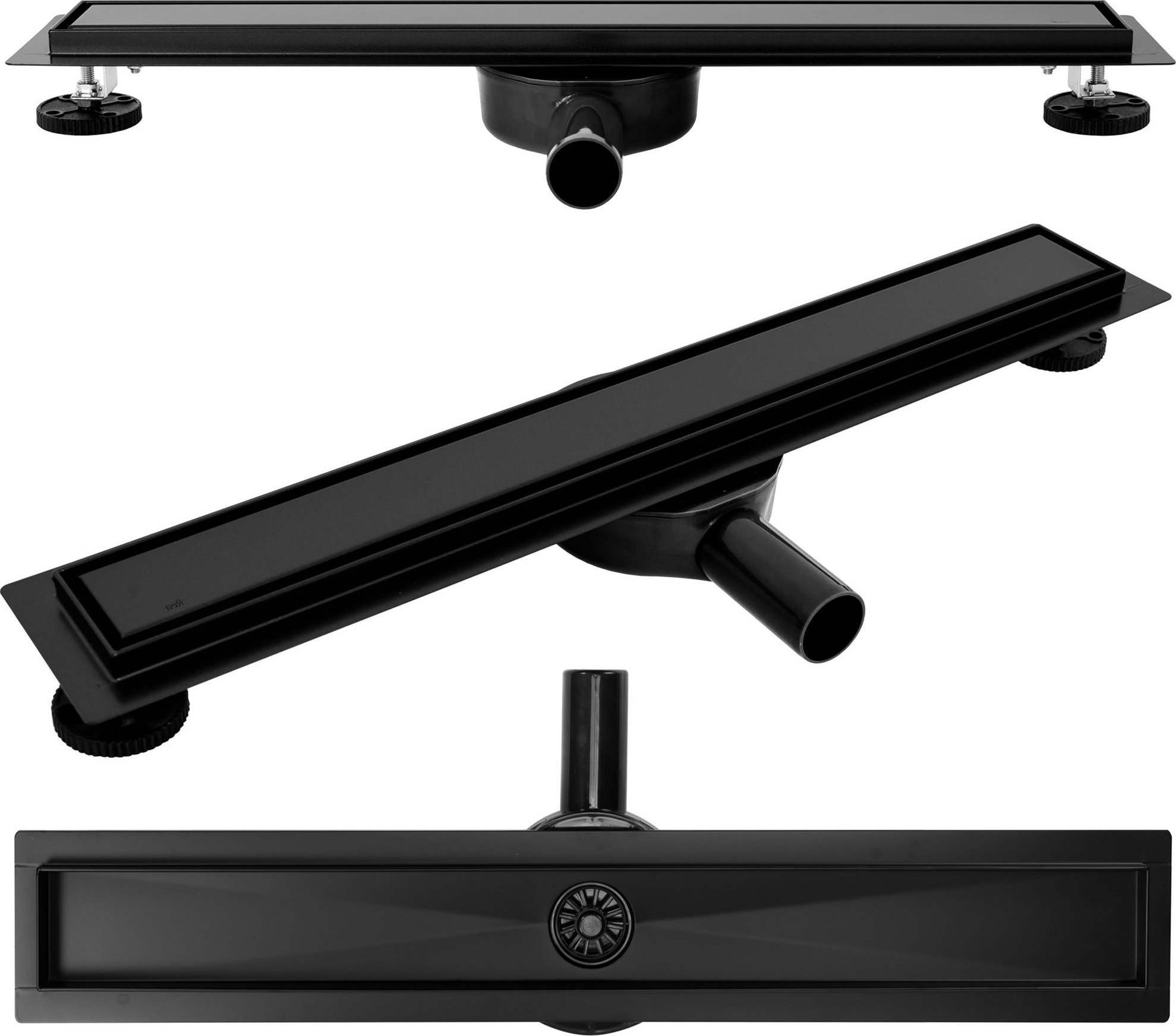 Rea Odpływ Liniowy REA PURE NEO PRO czarny 50