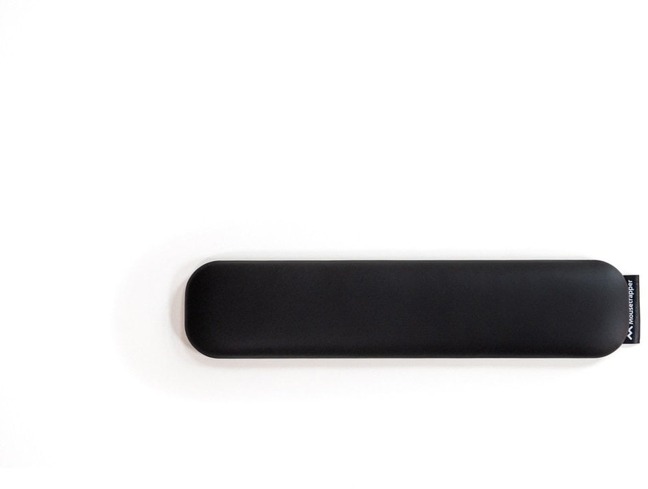 Mousetrapper Wrist Support - Small, Faux leather, Black, European Union, Mousetrapper Alpha, Type Mini, 320 mm, 72 mm