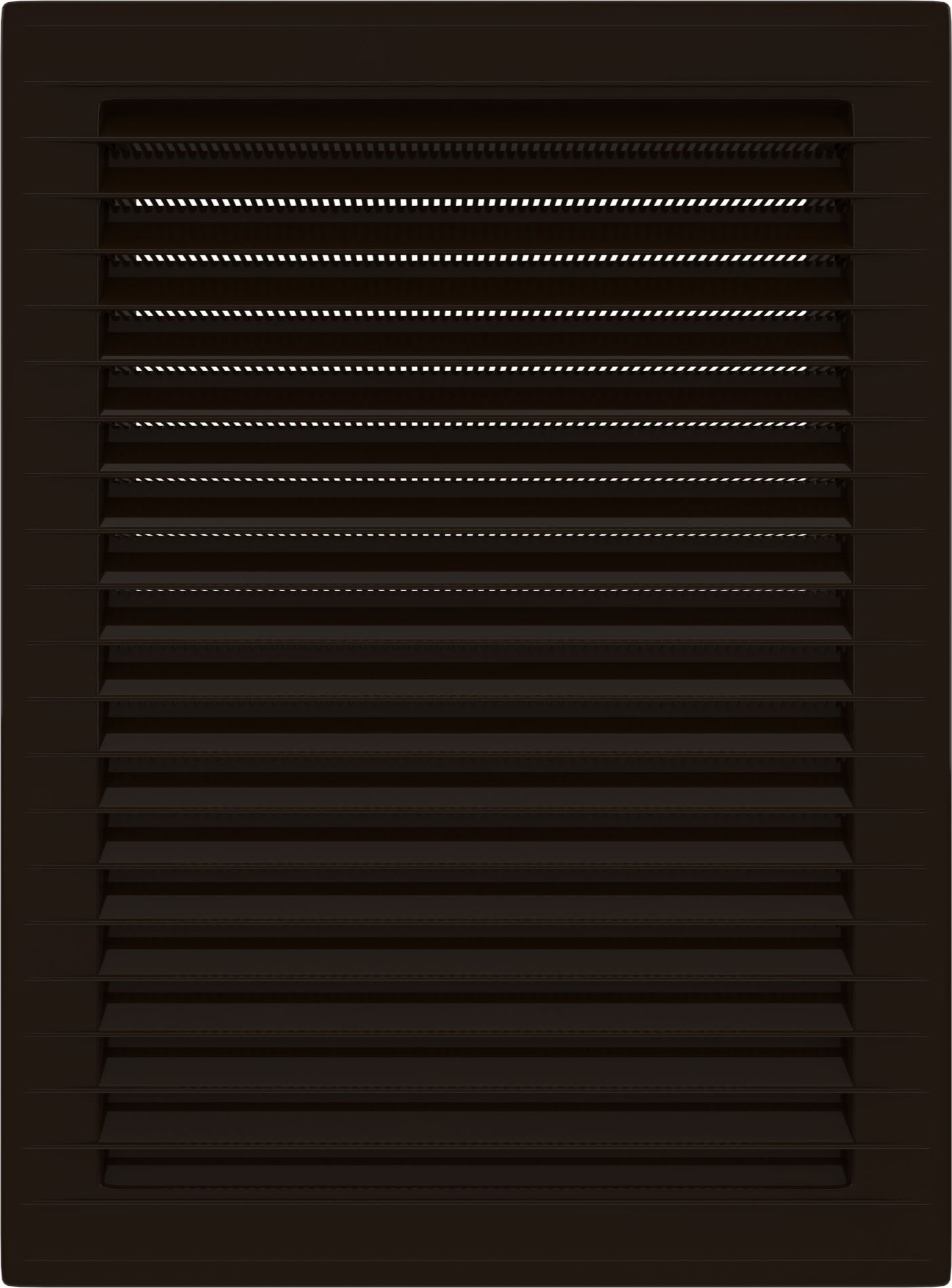 airRoxy Kratka wentylacyjna skośna z siatką 21x14 brąz AirRoxy 0969