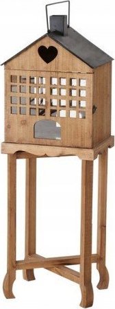 Boltze Latarnia dekoracyjna drewniana ogrodowa 105 cm