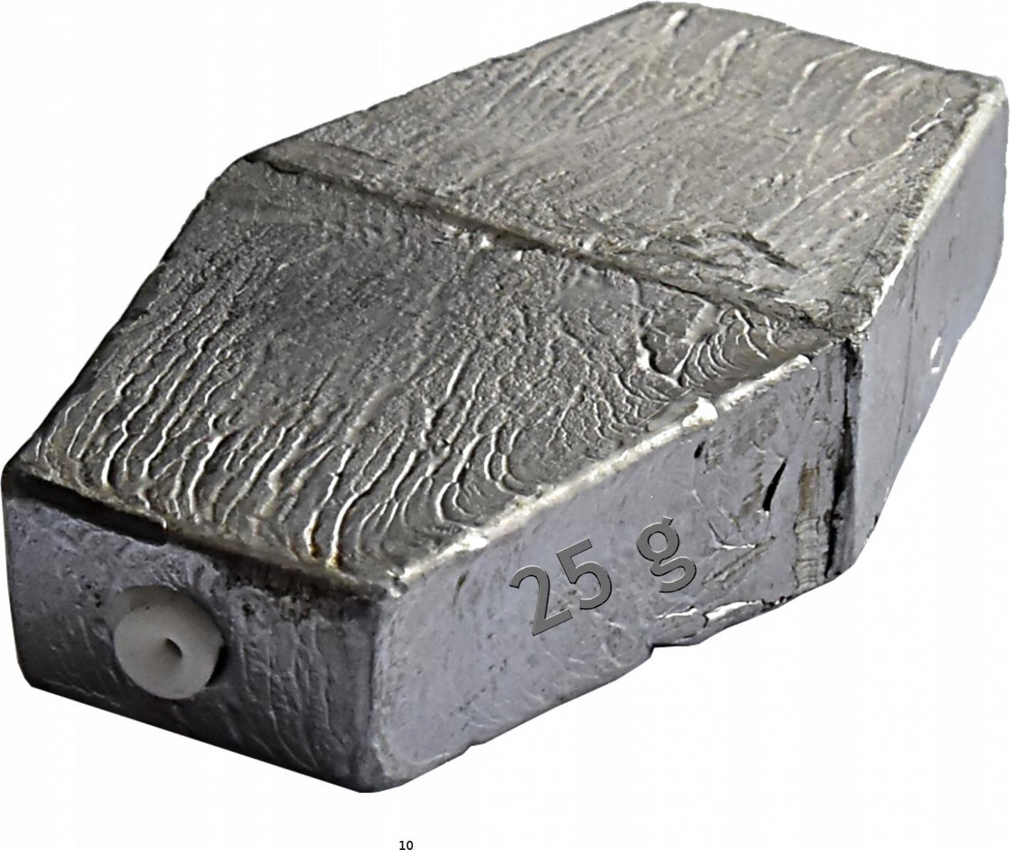 An Sport OŁÓW CIĘŻAREK PRZELOTOWY PŁASKI GRUNTOWY 25 g