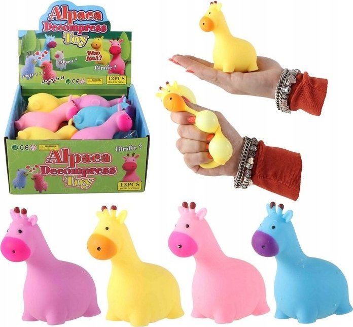 Giraffe Żyrafa wyciskana Squeeze me Gniotek 10,5cm