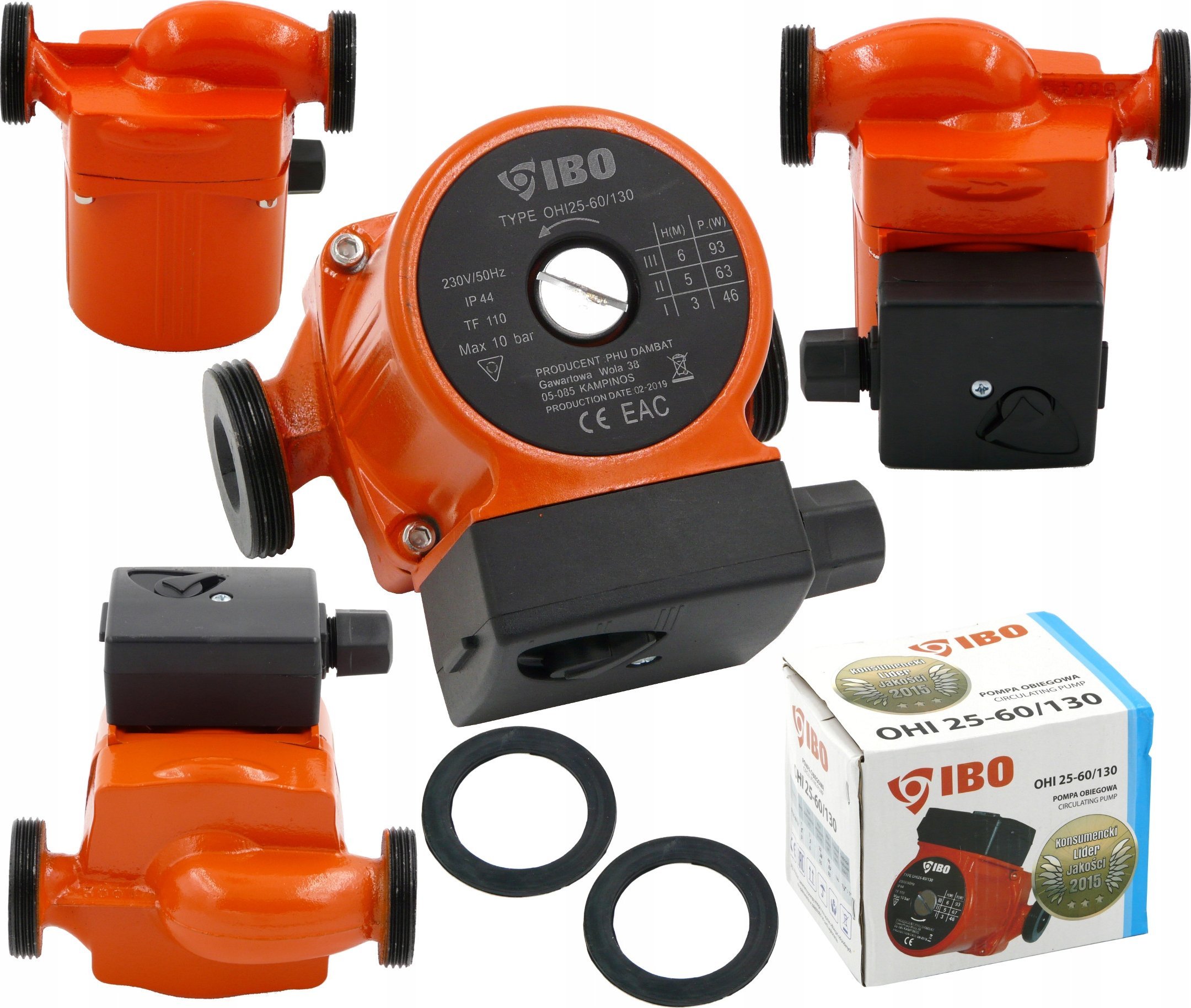 Sourcing CIRCULATING PUMP IBO OHI 25-60/130