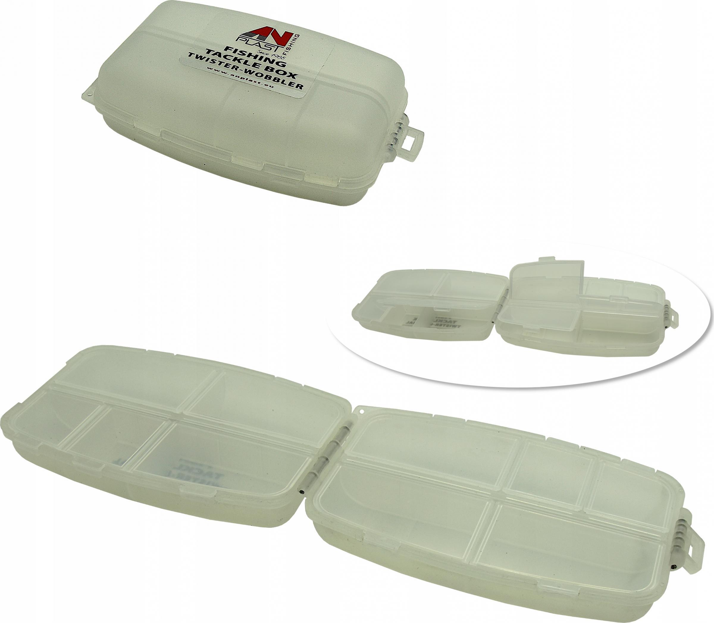 Anplast Organizer Przybornik Wędkarski Twister 10-komorowy