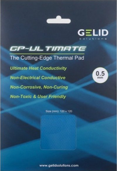 Gelid Gelid GP-Ultimate thermalpad 120x120x0.5mm TP-GP04-S-A
