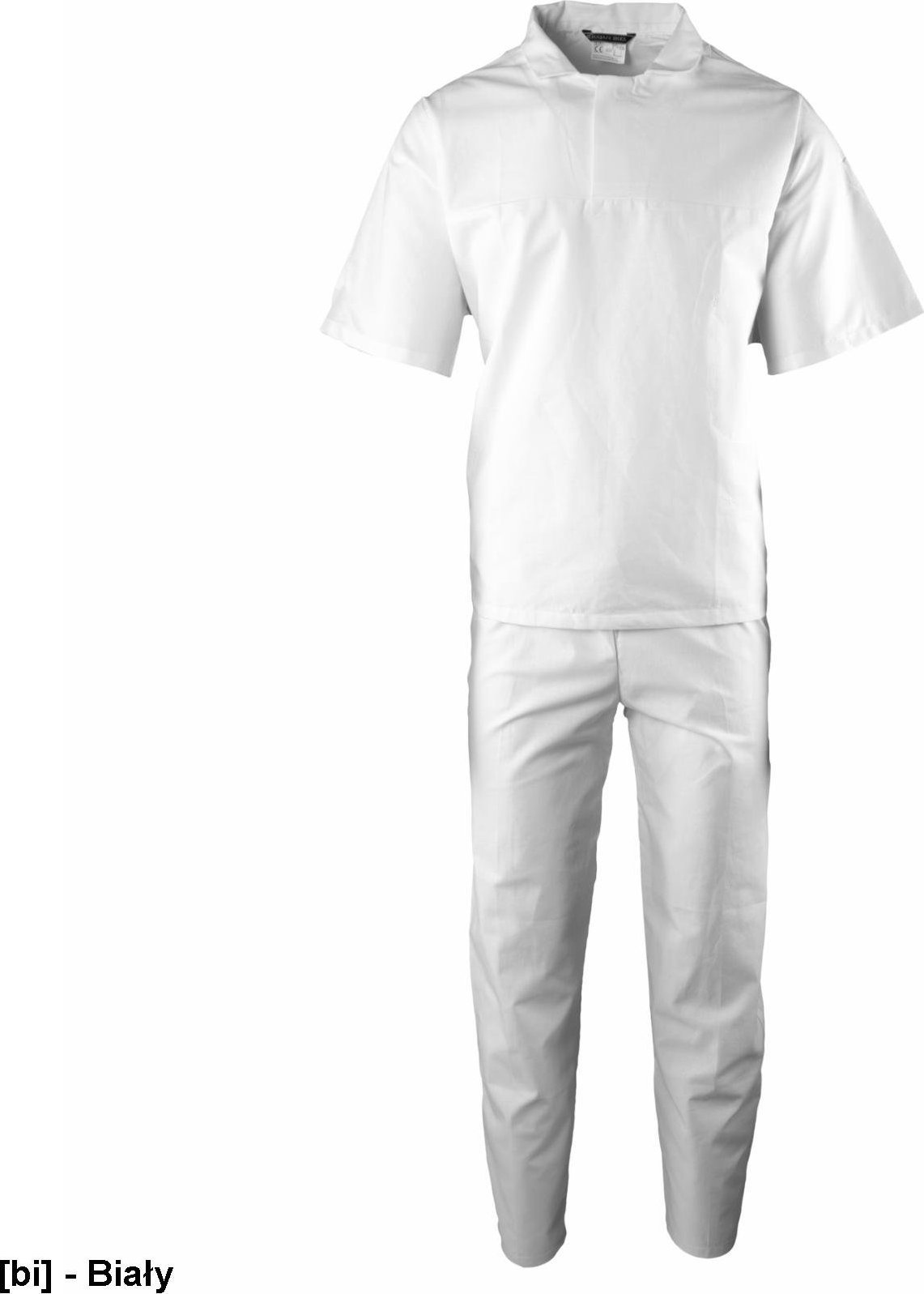 Polstar AQUB - KRAJAN BIEL UBRANIE PIEKARSKIE HACCP, BAWEŁNA (100%), 140G/M2 3XL