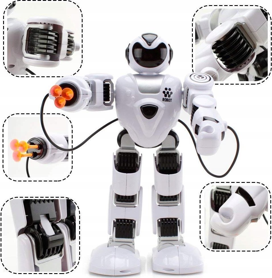 MZ ROBOT ZDALNIE STEROWANY INTERAKTYWNY STRZELAJĄCY 99888