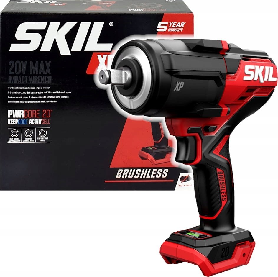 Klucz udarowy Skil 20V BL IMPACT WRENCH 3285CA