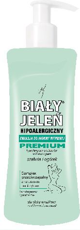 Biały Jeleń Premium Emulsja do higieny intymnej szałwia i ogórek 265ml
