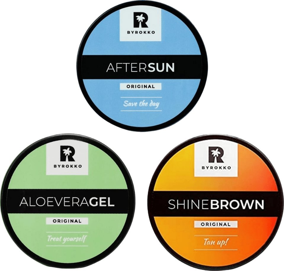 Byrokko Byrokko Zestaw 3w1 Do Opalania Na Słońcu