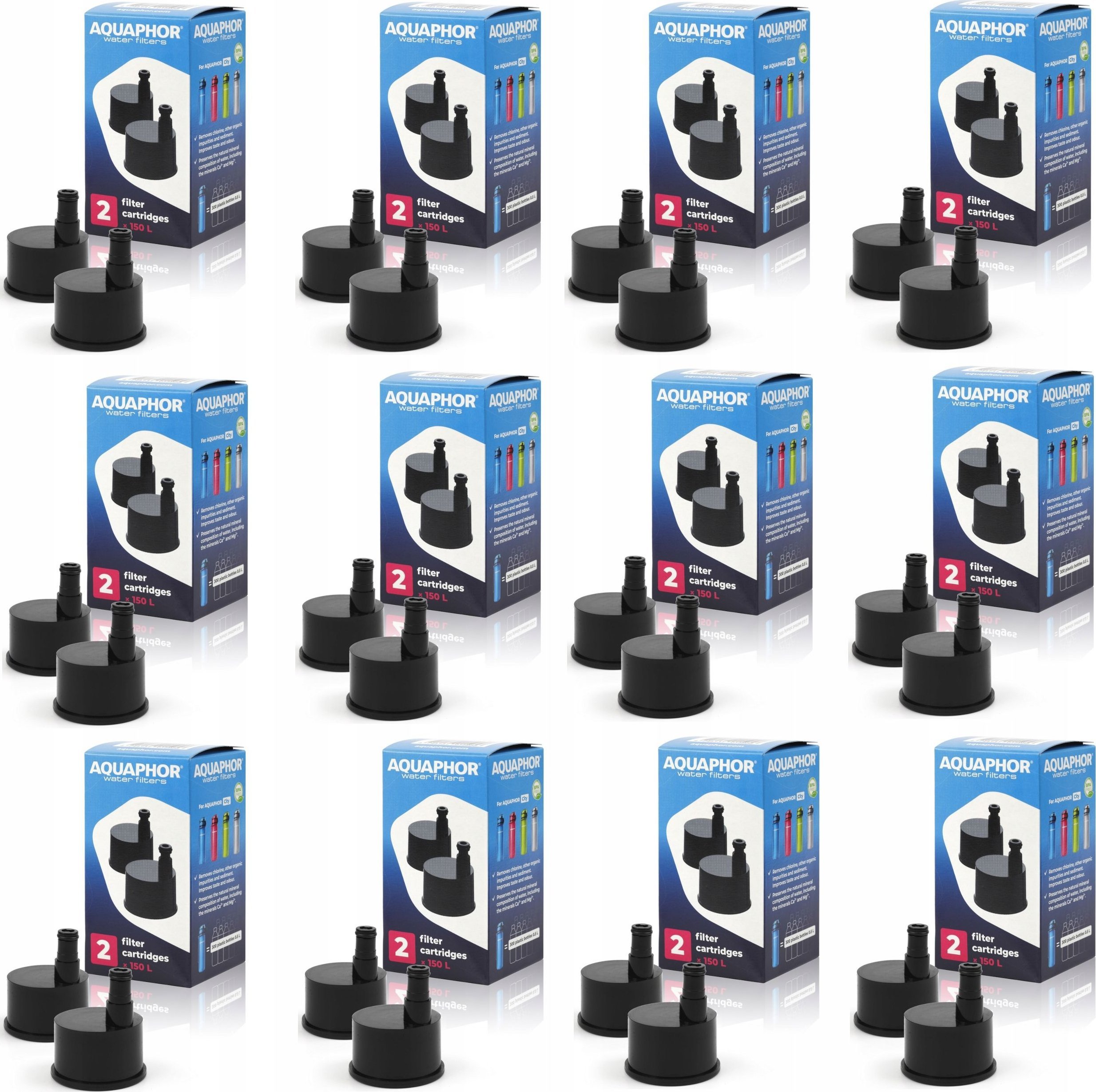 AQUAPHOR Wkład filtrujący do butelki City 24 szt.