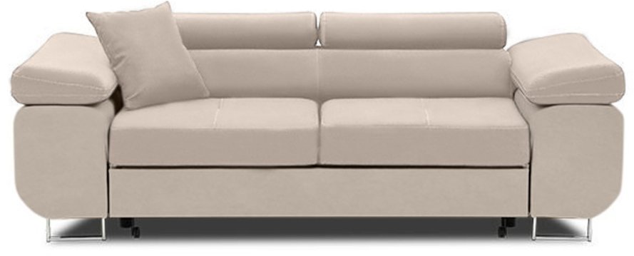 Rozkładana sofa, Bellezza, 209x100x87 cm, beżowy