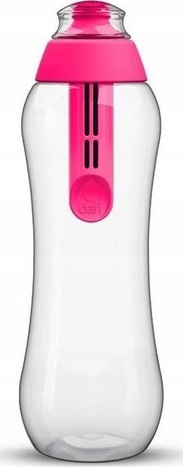 Dafi Butelka filtrująca Soft różowa 500 ml 1 filtr
