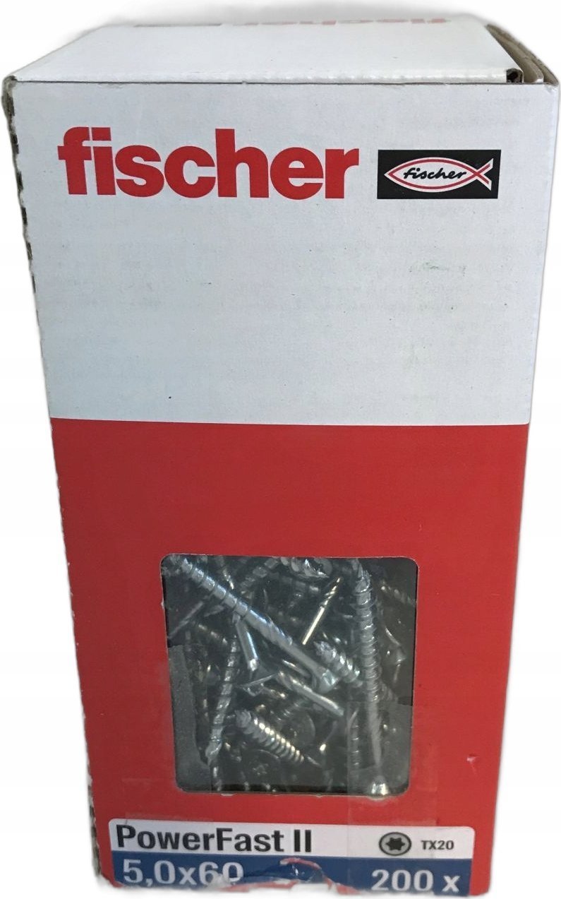 Fischer Fischer PowerFast II 5,0x60 SK TX TG blvz 200