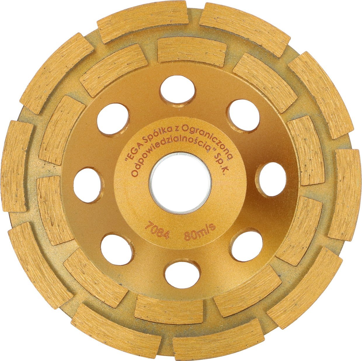 DRAUMET DRAUMET Tarcza diamentowa do szlifowania 125mm podwójny segment one size