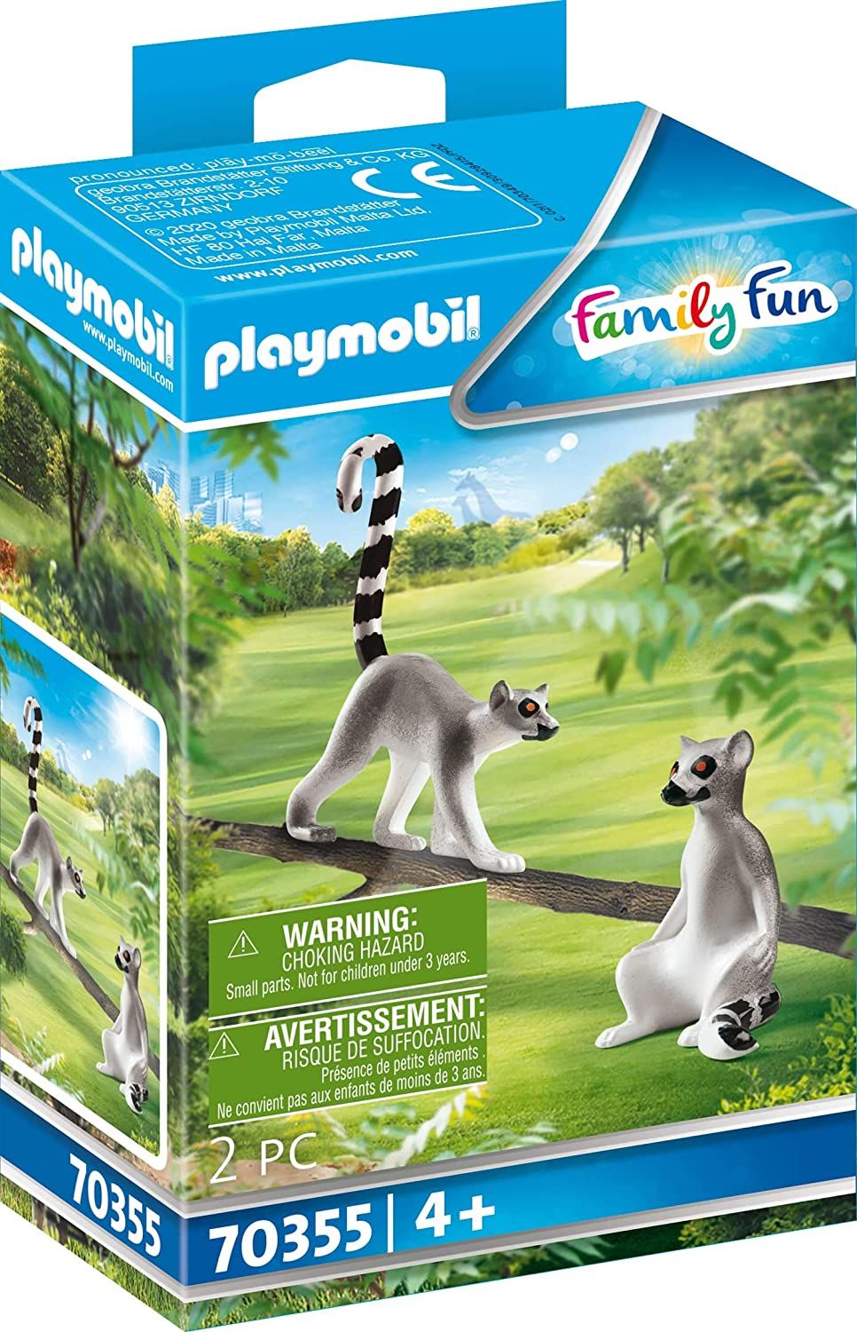 Playmobil Przygoda w ZOO - Lemury (70355)