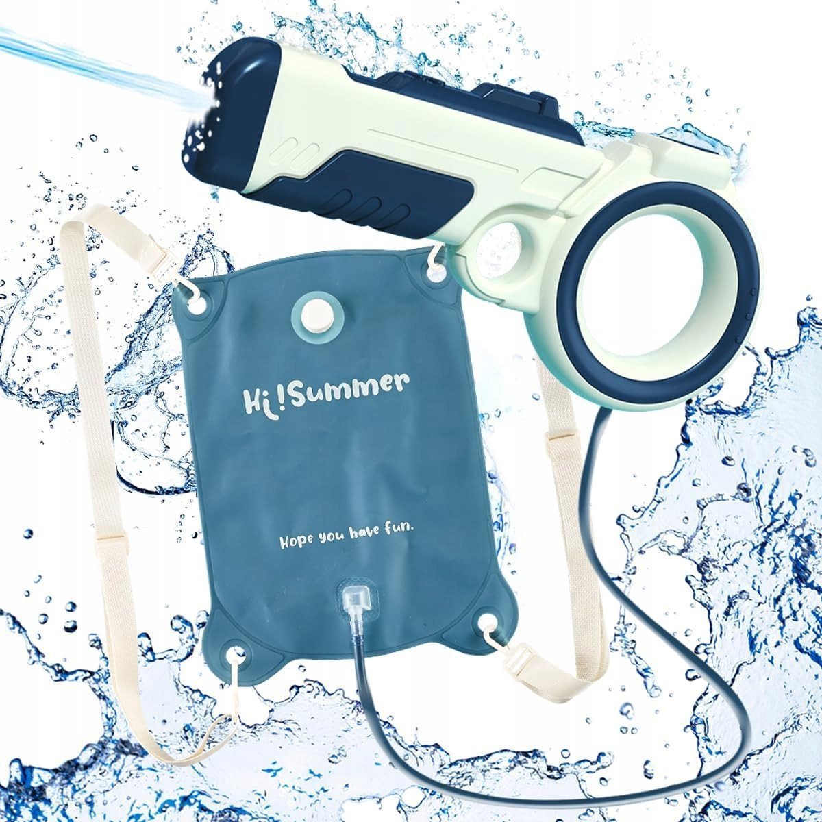 B28A PISTOLET NA WODĘ Z PLECAKIEM SIKAWKA