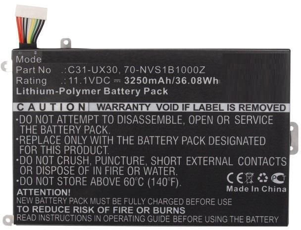 Laptop Battery for Asus 36Wh