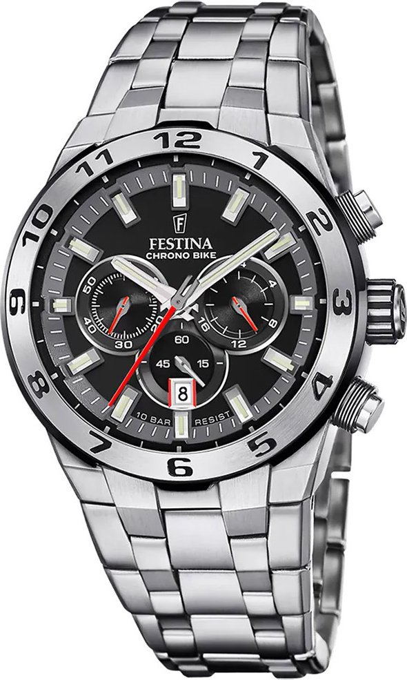 Zegarek Festina Zegarek męski Festina F20670-6 srebrny