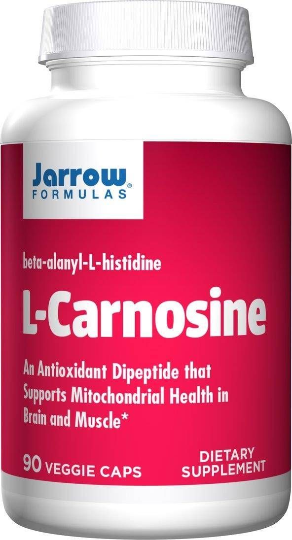 JARROW FORMULAS LKarnozyna 500 mg LCarnosine 90 kapsułek JARROW FORMULAS