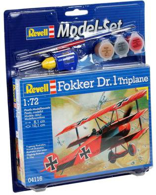 Revell Model Set Fokker Dr. 1 Tripla (MR-64116)