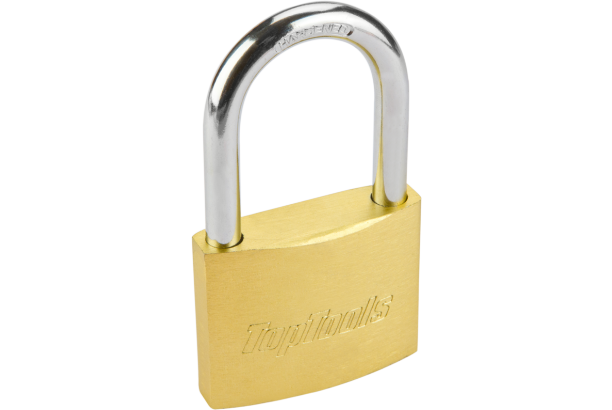 Top Tools Kłódka żeliwna z długim jarzmem 50mm 2 klucze - 90U281