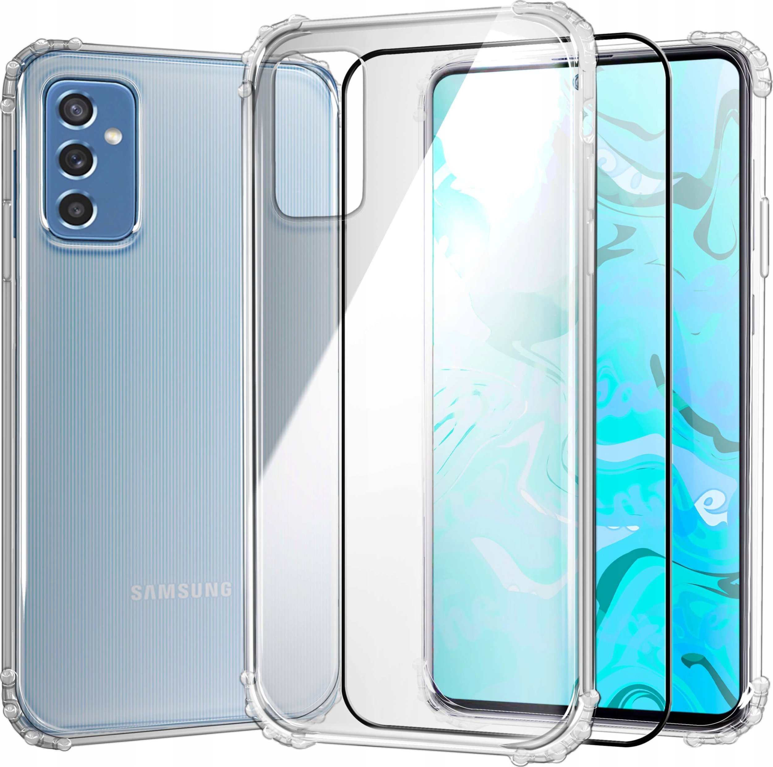 Hello Case ETUI PANCERNE DO SAMSUNG GALAXY M52 5G | CASE SILIKON GUMOWE SLIM SZKŁO
