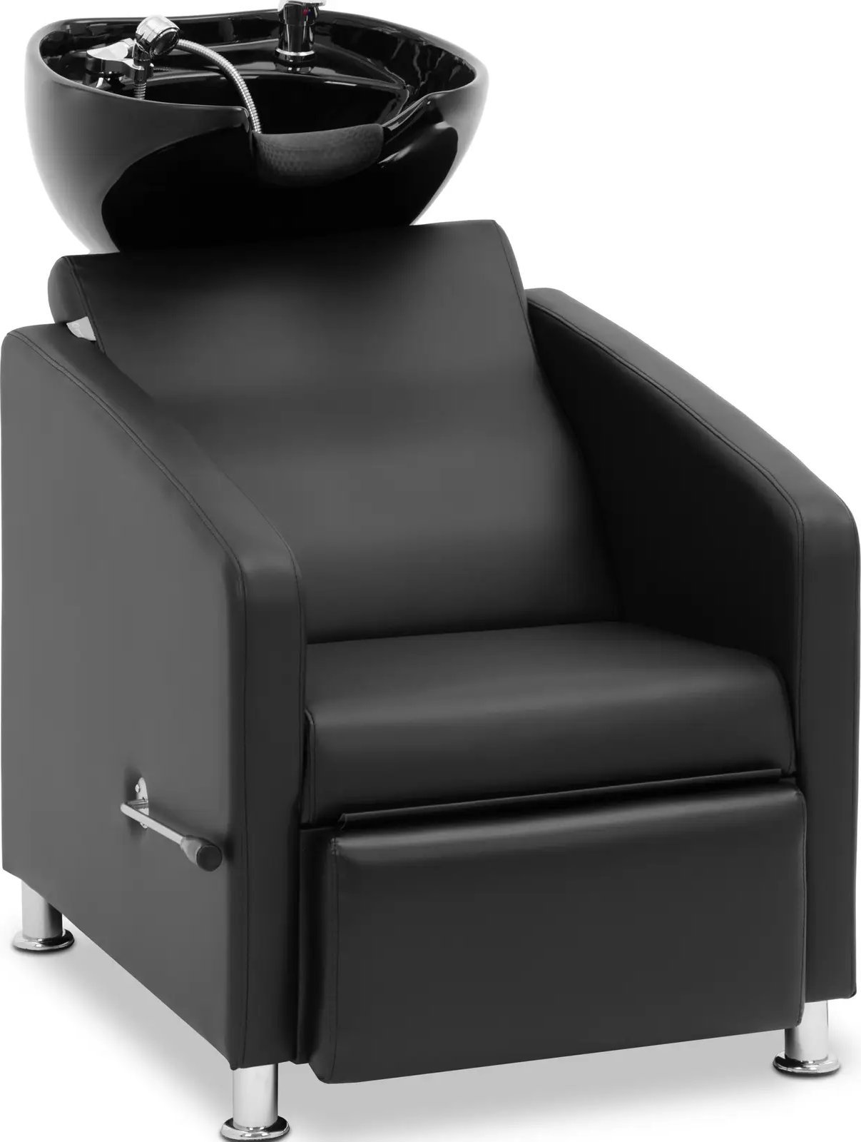 Physa Myjka umywalka fryzjerska z fotelem Physa CARDITO czarna Myjka umywalka fryzjerska z fotelem Physa CARDITO czarna