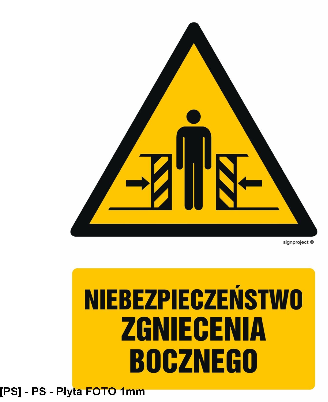 GF031 - Niebezpieczeństwo zgniecenia bocznego 700x1050