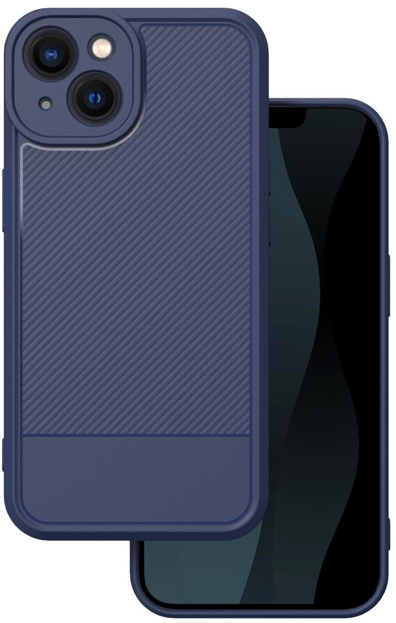 Nakładka Carbon Simple case do iPhone 13 niebieski