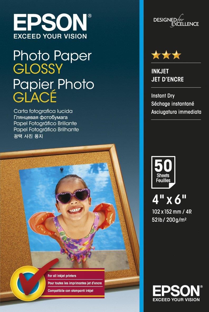 Epson Papier fotograficzny do drukarki A6 (C13S042547)