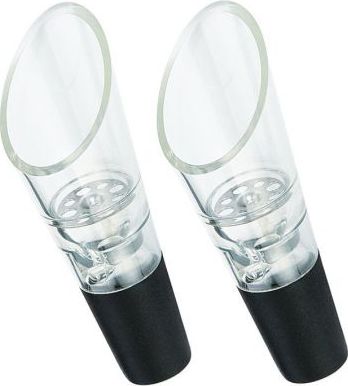 Cilio Nalewak Cilio do wina, 9,5 cm, 2 szt., czarny