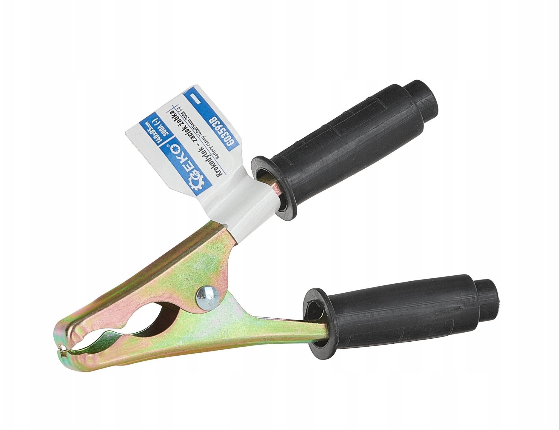 Krokodylek - zacisk żabka 155x110mm 300A – MINUS (200)