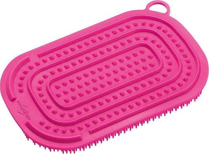 Kuchenprofi myjka silikonowa, 13 x 8 cm, różowa