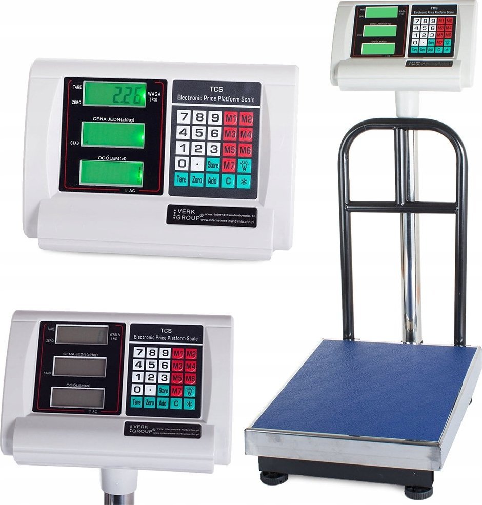 Verk WAGA SKLEPOWA MAGAZYNOWA ELEKTRONICZNA 100kg/20g