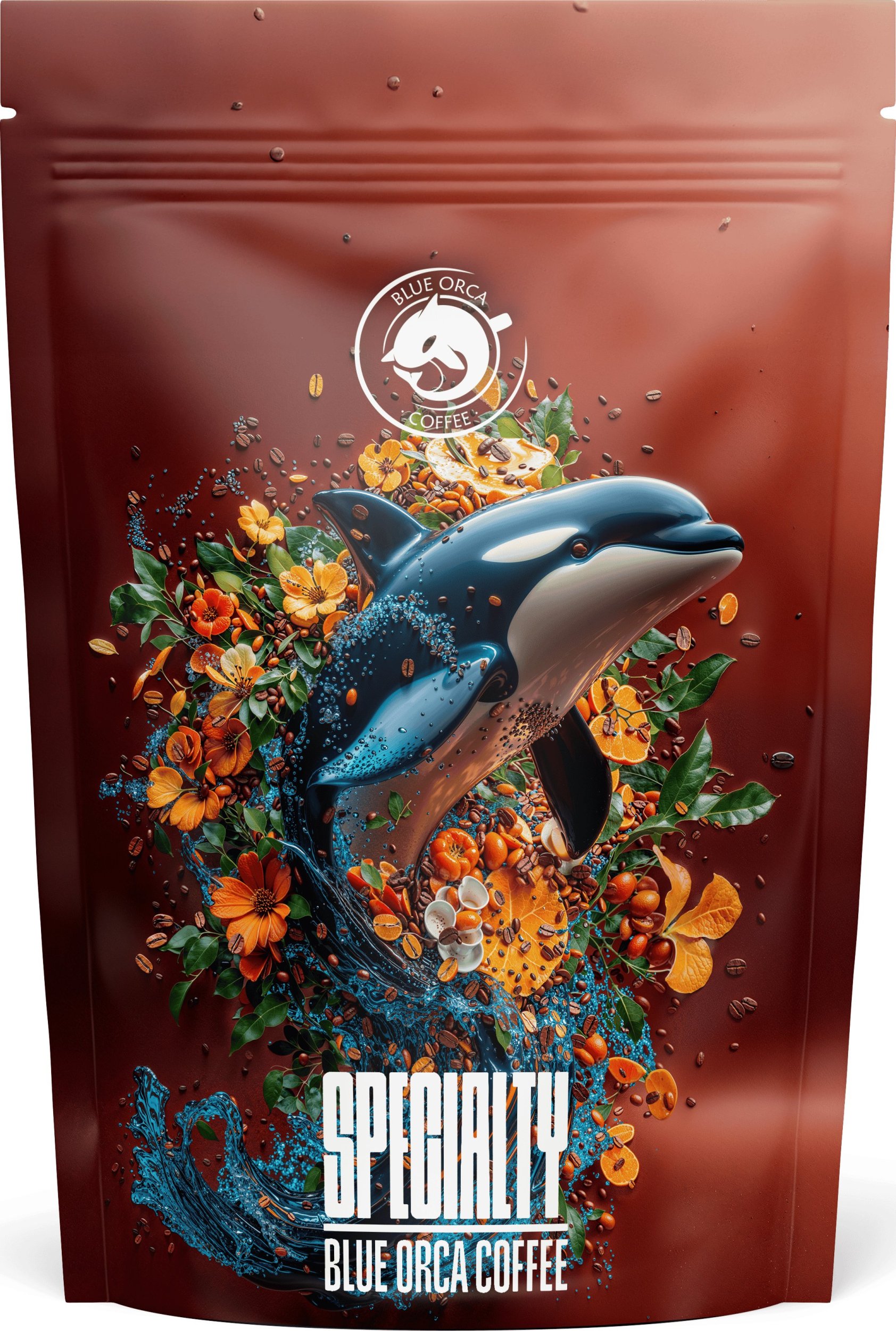 Kawa ziarnista Blue Orca Coffee Kawa ziarnista Limited Edition Specialty 500g Blue Orca Coffee - Brazylia Edson Family