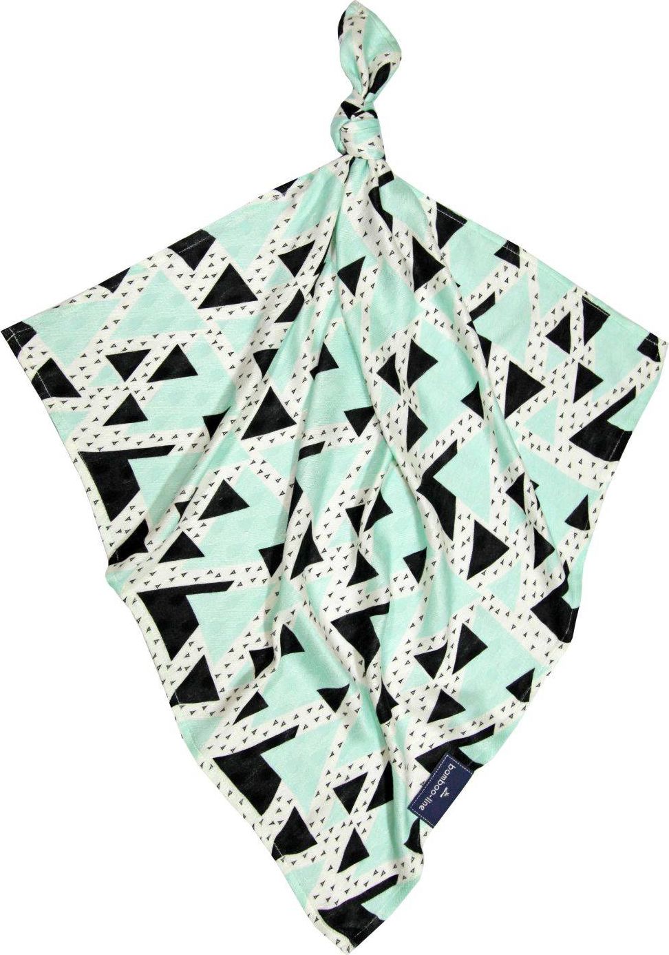 Texpol Pieluszka bambusowa 30x30 Trójkąty Mietowe Bamboo Line