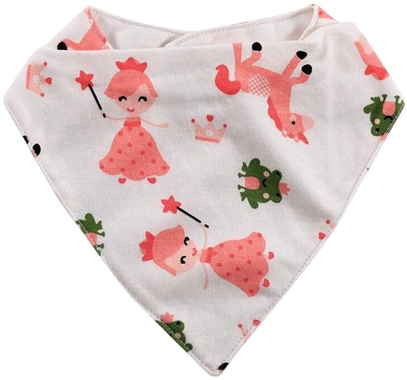 Vaikiškų seilinukų - kaklaskarių rinkinys Lorelli Bandana Girl, 1 vnt.