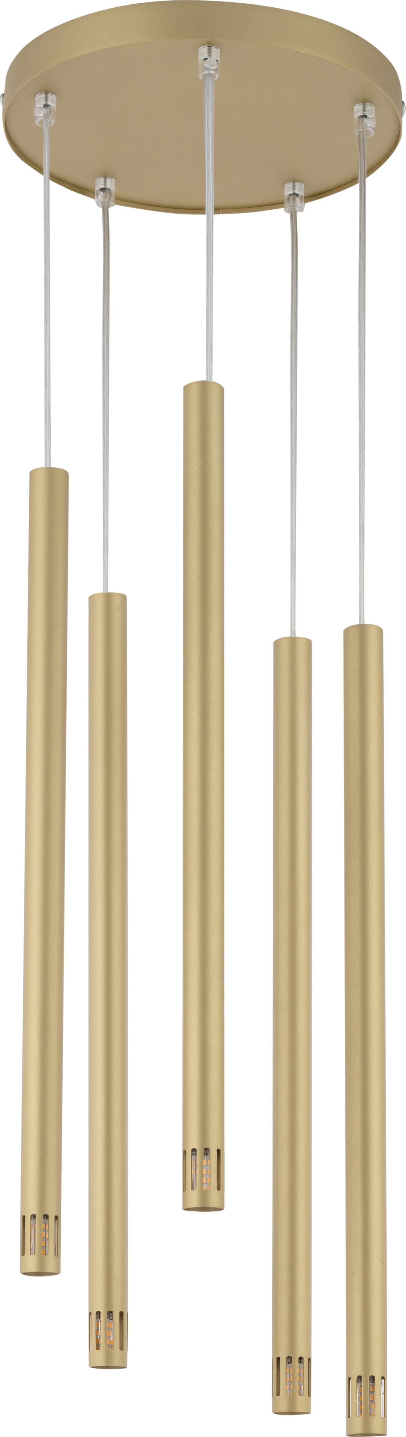 Lampa wisząca Sigma Laser nowoczesna złoty (33230)