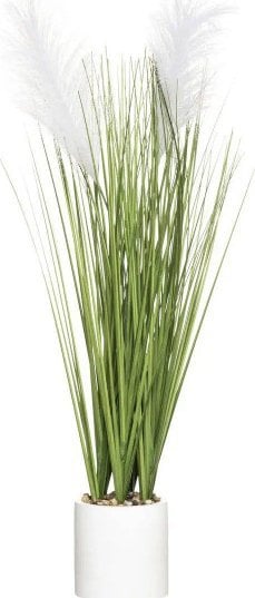 Atmosphera Sztuczna trawa ozdobna w cementowej doniczce, wys. 70 cm