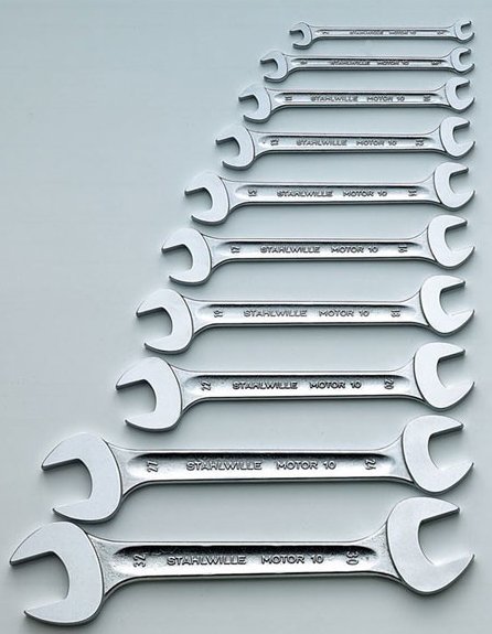 Stahlwille Zestaw kluczy płaskich 6-32mm 10szt. (96400307)