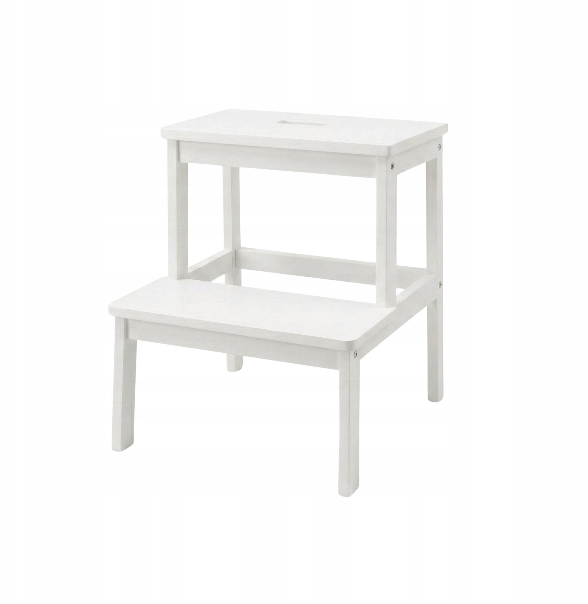 Bambusowy taboret ze schodkiem KROK, wys. 46 cm
