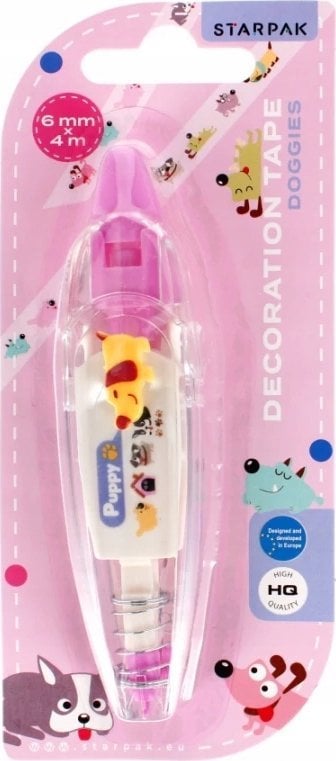 Starpak TASMA DEKOR SPRZYL PIESKI 6MM/4M B/C 12/432 PG