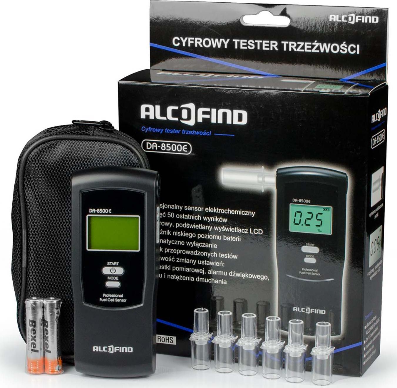 Alkomat Alcofind DA-8500E