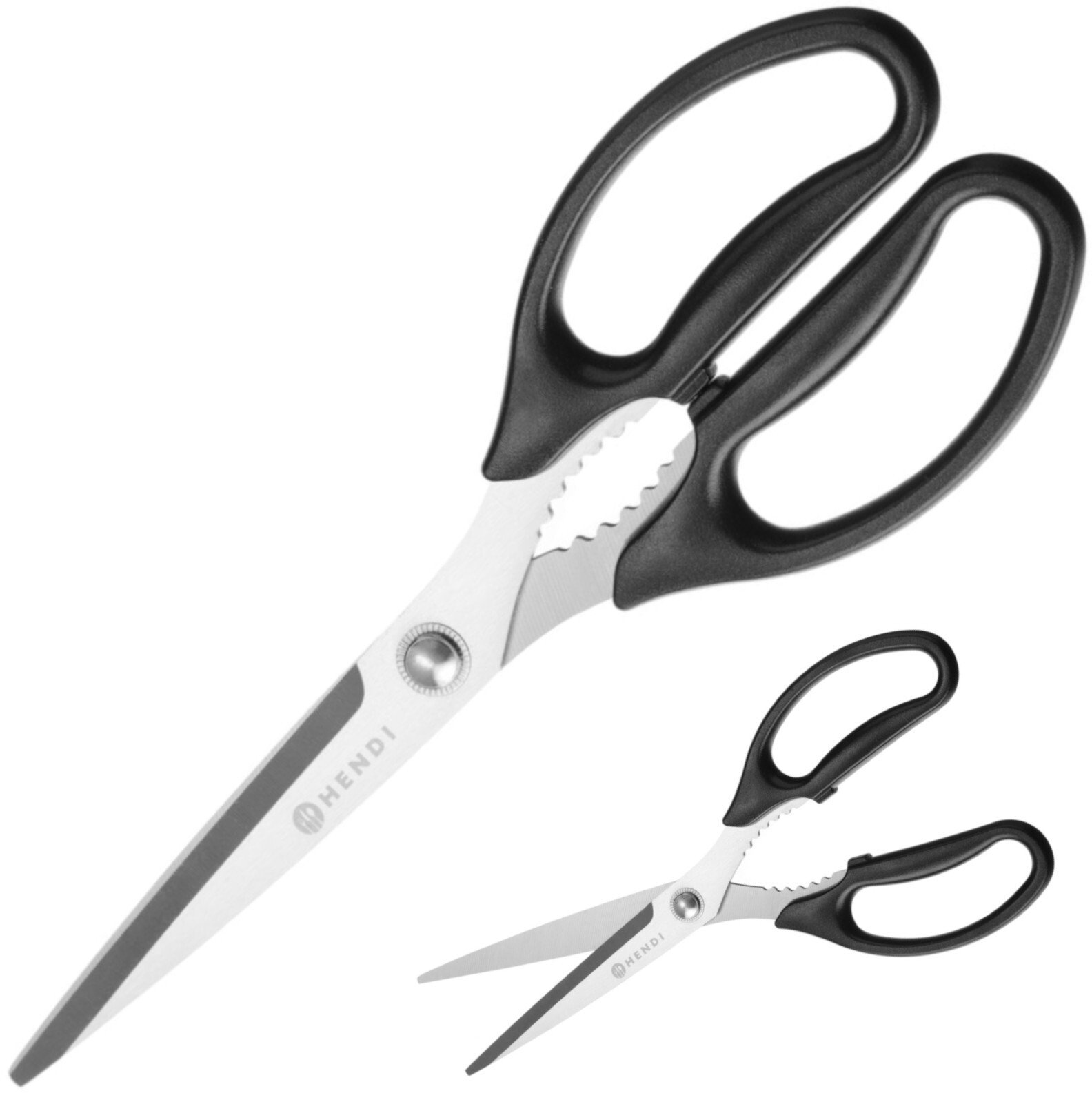 Nożyce kuchenne z krawędzią do orzechów 252 mm Nożyce kuchenne z krawędzią do orzechów 252 mm