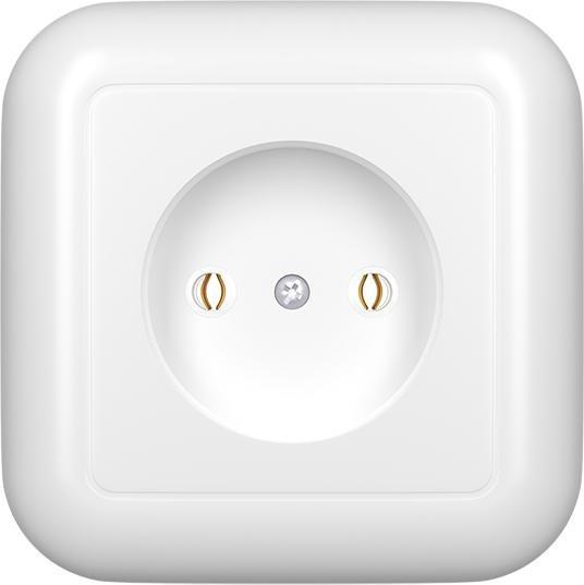 Plastrol Gniazdo wtyczkowe pojed.p/t 2p 16A 250V PLAST-ROL