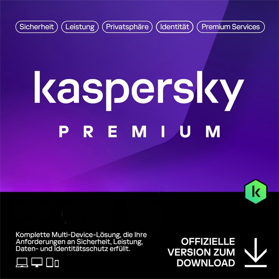 Kaspersky Lab Kaspersky Lab Premium AntiVirus - 3 Geräte - 2 Jahre - Deutsch - ESD